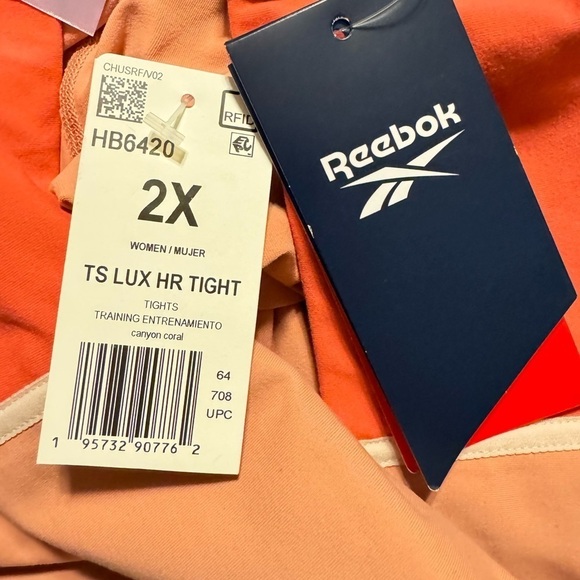 Reebok Lux Hi Rise Leggings size 2X 18W/ 20W - Picture 6 of 8